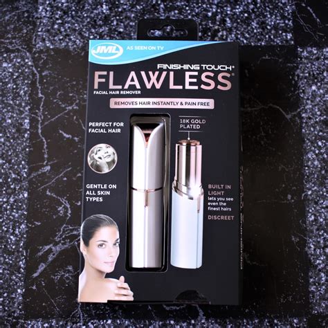 finishing flawless hair remover.